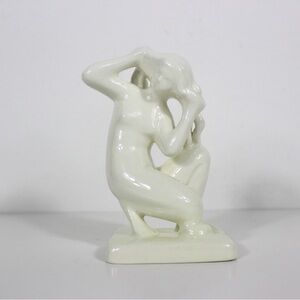 Vintage Ceramic Crouching Aphrodite or Venus of Rhodes Icaros Rhodes Greece